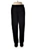 Lou & Grey Solid Black Casual Pants Size M - photo 1