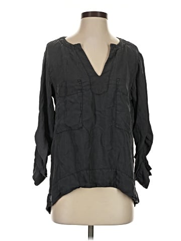 Gypsy 05 Long Sleeve Silk Top (view 1)