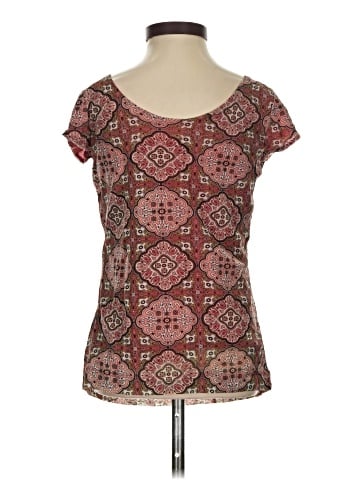New York & Company Short Sleeve T-Shirt (view 2)