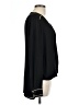 Cache 100% Polyester Black Long Sleeve Blouse Size L - photo 4