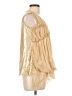 Ryu 100% Polyester Gold Sleeveless Blouse Size L - photo 4