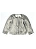 Jean Bourget 100% Polyester Animal Print Silver Jacket Size 3T - photo 1