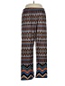 Nue Options Print Blue Casual Pants Size 1X - photo 1