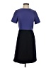 Marc by Marc Jacobs 100% Polyester Color Block Blue Casual Dress Size 2 - photo 1