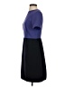 Marc by Marc Jacobs 100% Polyester Color Block Blue Casual Dress Size 2 - photo 5