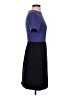 Marc by Marc Jacobs 100% Polyester Color Block Blue Casual Dress Size 2 - photo 4