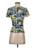 Hot Topic Blue Short Sleeve Blouse Size XS - photo 2
