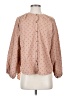 Zara Polka Dots Pink 3/4 Sleeve Blouse Size S - photo 1