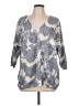 Stefano International Paisley Gray Pullover Sweater Size L - photo 1