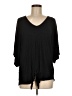Venus Black 3/4 Sleeve Top Size M - photo 1