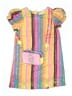 Marc Jacobs 100% Polyester Yellow Pink Dress Size 5 - photo 1
