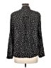Carolina Belle 100% Polyester Polka Dots Black Long Sleeve Blouse Size M - photo 2
