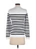 J.Crew Factory Store 100% Cotton Stripes White Pullover Sweater Size S - photo 2