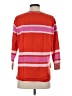 CAbi Stripes Orange Pullover Sweater Size S - photo 2