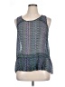 American Eagle Outfitters 100% Polyester Purple Sleeveless Blouse Size XL - photo 1