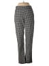 Lucy Wang Houndstooth Black Casual Pants Size S - photo 1