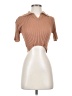 Assorted Brands Tan Short Sleeve Top Size XS (estimated) - photo 1