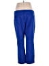 Stylus Solid Blue Active Pants Size 16 - photo 2