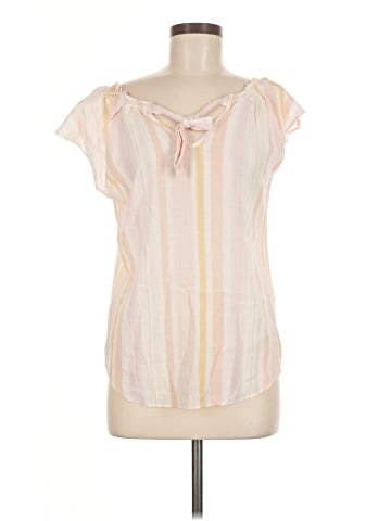 Lauren Conrad Short Sleeve Blouse (view 1)