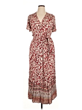 knee length dresses for ladies Knox Maxi Dress Black / Red Floral