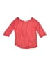 Splendid 100% Cotton Red Pink 3/4 Sleeve T-Shirt Size 10 - photo 1