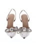 Assorted Brands Silver White Heels Size JP 22 1/2 / US 5 1/2 - photo 2