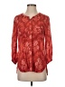 Akemi + Kin 100% Viscose Red 3/4 Sleeve Blouse Size S - photo 1