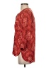 Akemi + Kin 100% Viscose Red 3/4 Sleeve Blouse Size S - photo 5