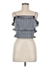 Essue 100% Polyester Gray Sleeveless Top Size M - photo 1