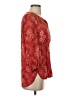 Akemi + Kin 100% Viscose Red 3/4 Sleeve Blouse Size S - photo 4