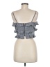 Essue 100% Polyester Gray Sleeveless Top Size M - photo 2