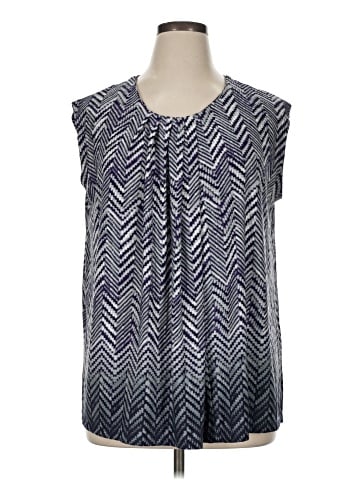 Anne Klein Sleeveless T-Shirt (view 1)