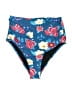 Cupshe Floral Blue Swimsuit Bottoms Size S - photo 1