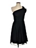 J.Crew 100% Polyester Solid Black Cocktail Dress Size 4 - photo 1