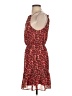 Monteau 100% Polyester Floral Red Casual Dress Size S - photo 5