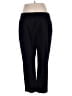 Chaus Solid Black Track Pants Size 16 - photo 2