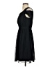 J.Crew 100% Polyester Solid Black Cocktail Dress Size 4 - photo 5