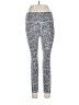 Athleta Animal Print Silver Active Pants Size L - photo 1