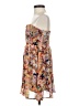 Lucca Couture 100% Polyester Floral Orange Cocktail Dress Size 0 - photo 5