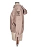 SAVVI 100% Polyester Solid Tan Windbreaker Size L - photo 5