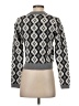 Icone Chevron-herringbone Gray Pullover Sweater Size S - photo 2