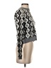 Icone Chevron-herringbone Gray Pullover Sweater Size S - photo 4