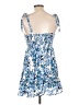 Absolutely! 100% Rayon Tropical Blue Casual Dress Size L - photo 2