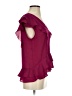 Parker 100% Polyester Pink Burgundy Sleeveless Blouse Size XS - photo 4