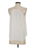 Ann Taylor LOFT Outlet 100% Polyester Ivory Sleeveless Blouse Size S (petite) - photo 2