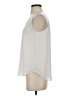 Ann Taylor LOFT Outlet 100% Polyester Ivory Sleeveless Blouse Size S (petite) - photo 5
