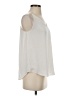 Ann Taylor LOFT Outlet 100% Polyester Ivory Sleeveless Blouse Size S (petite) - photo 4