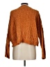 Wild Fable 100% Polyester Orange Pullover Sweater Size L - photo 2