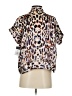 Tahari 100% Polyester Animal Print Brown Kimono Size S - photo 2