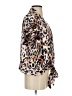 Tahari 100% Polyester Animal Print Brown Kimono Size S - photo 4